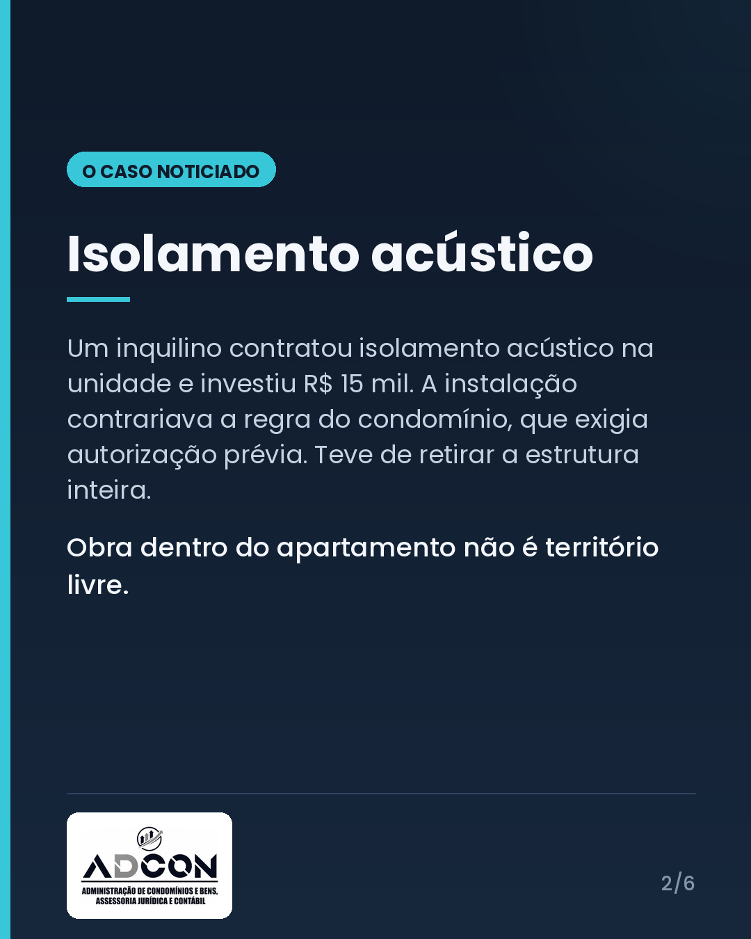 Obra sem autorização no condomínio: o jeito mais caro de economizar tempo — card 2